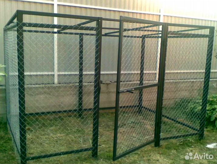 Вольер для собак, эконом 2х2