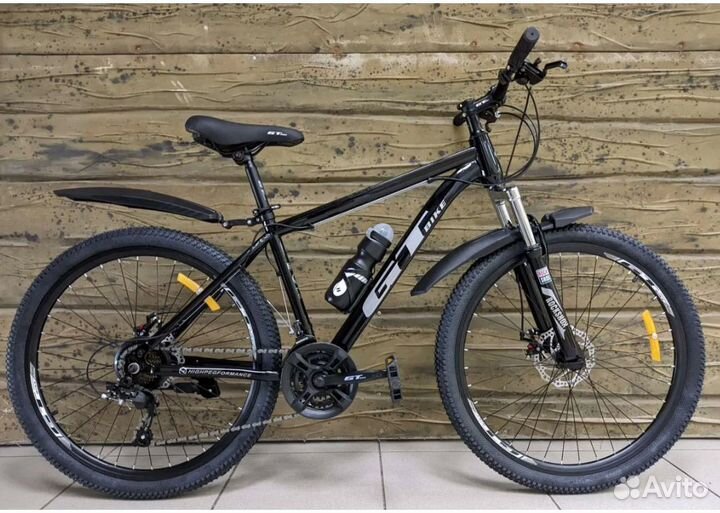 Велосипед горный GT новый черный