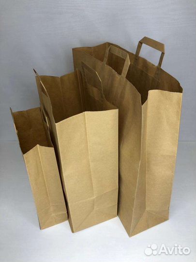 Бумажные пакеты с ручками