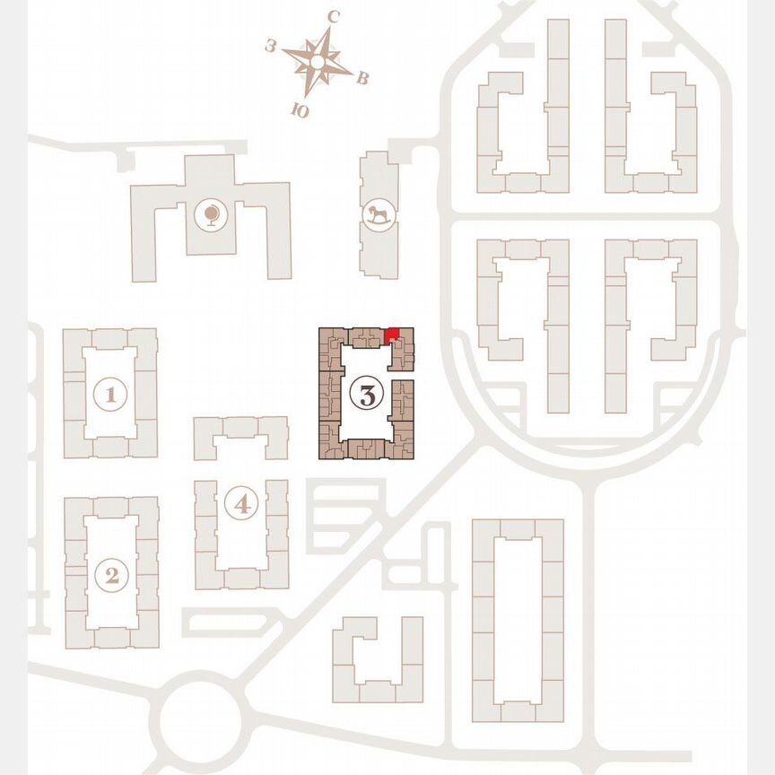 3-к. квартира, 81,4 м², 1/4 эт.
