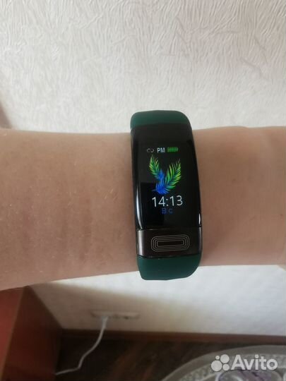 Смарт-браслет с тонометром пульсометром