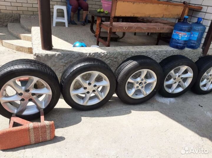 Комплект колёс на geely emgrand