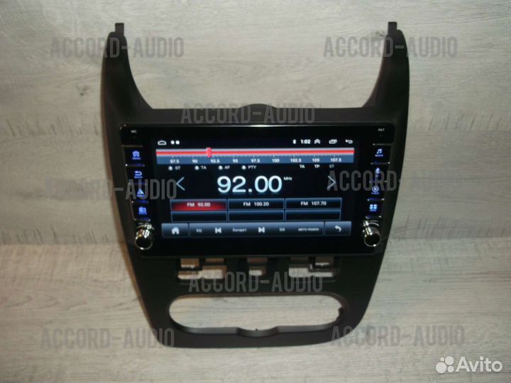 Магнитола LADA Largus Android физ. кнопки