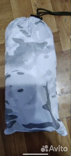 Новое камуфляжное пончо дождевик тактическое