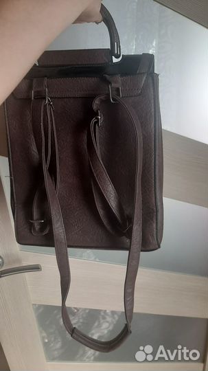 Кожаный портфель