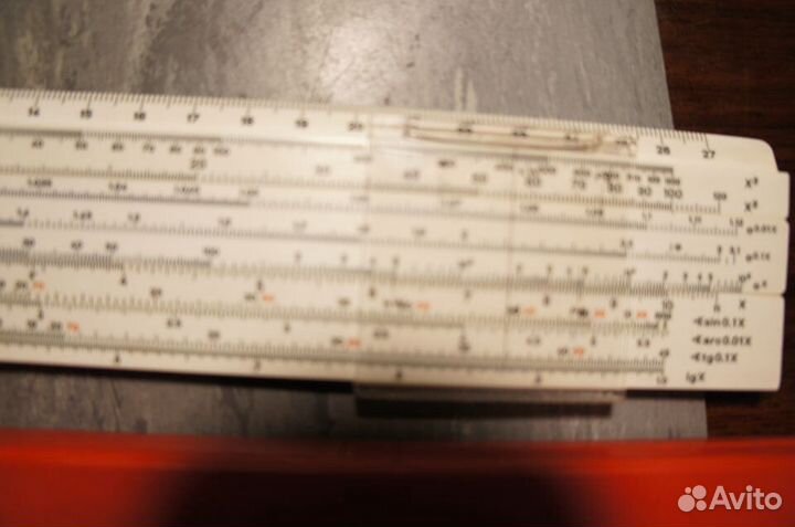 Линейка логарифмическая СССР