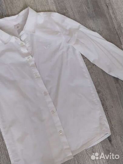 Рубашка белая для мальчика