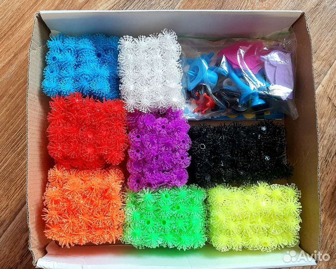 Конструктор банчемс репейник bunchems 600+