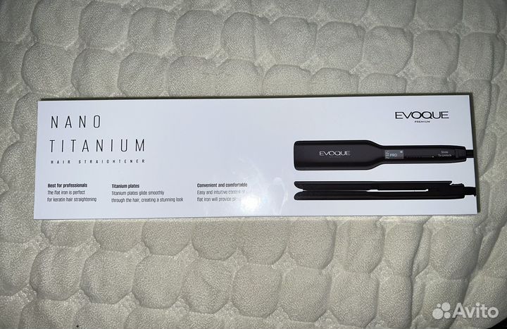 Утюжок для кератина с титановыми пластинами