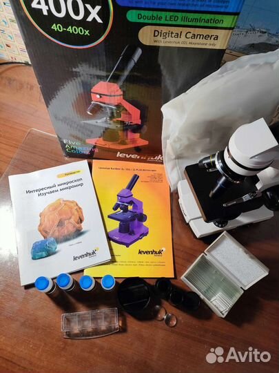 Микроскоп Levenhuk Rainbow 2L/D2L