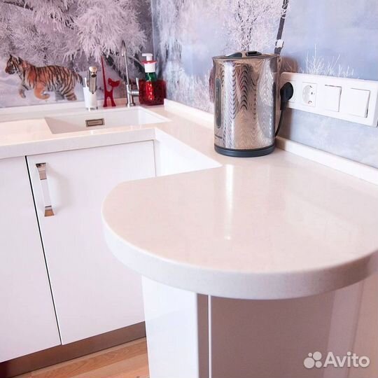 Кухонный гарнитур угловой в потолок на заказ