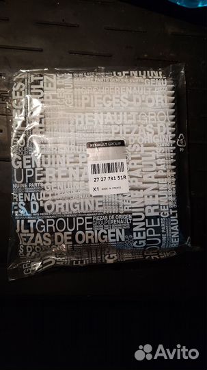 Фильтр салона Renault