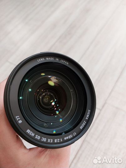 Объектив Sigma 17 50 2.8 nikon