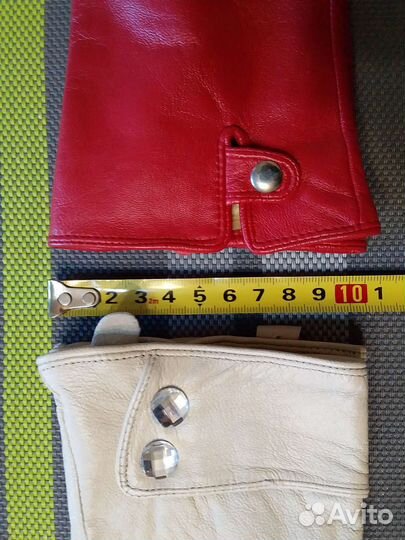 Перчатки кожа Новые