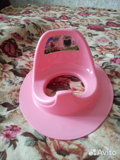 Ванночка, термометр, подушка, накладка на унитаз