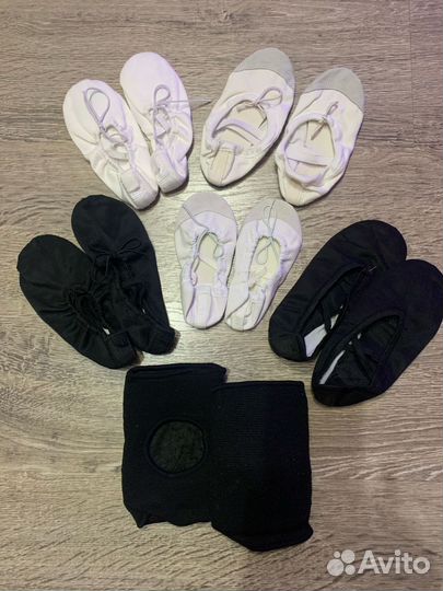 Гимнастический купальник, балетки