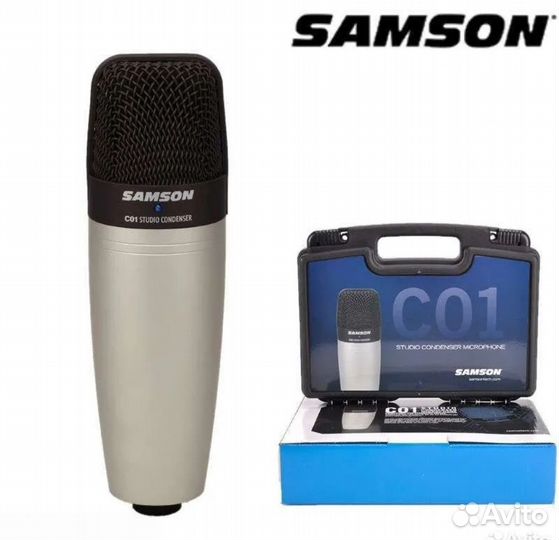 Студийный микрофон и звуковая карта