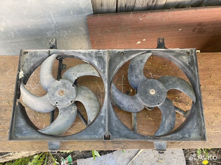 Вентилятор охлаждения nissan almera n16 (рест)