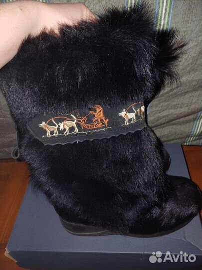 Унты женские натуральные. Подошва под замену