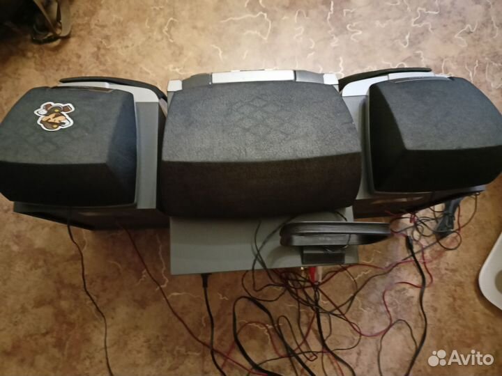 Муз. центр Sharp (5 колонок, 240 Вт)