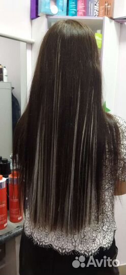 Пряди для цветного наращивания