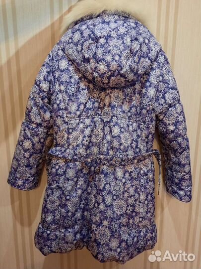 Пальто для девочки зимнее