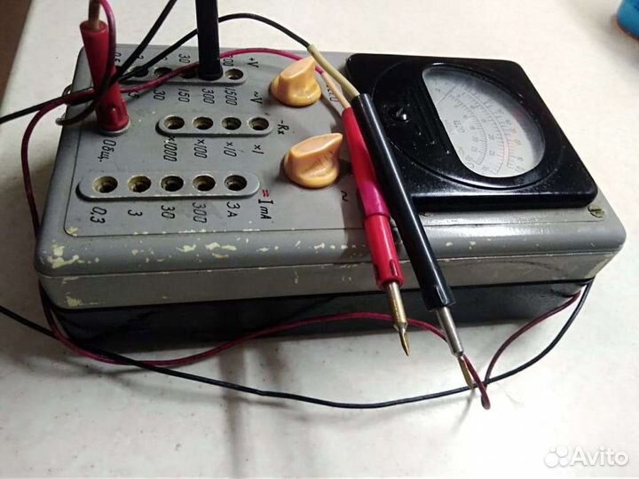 Вoльтмeтp типa Ц-20 СССР