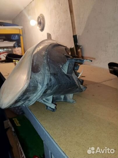 Блок фар на renault fluence