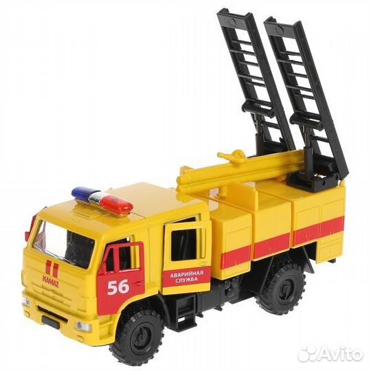 Машина Технопарк металл камаз-43502 Аварийная служ