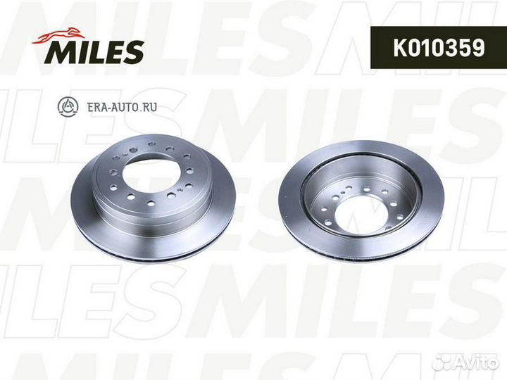Miles K010359 Диск тормозной задний toyota land cr