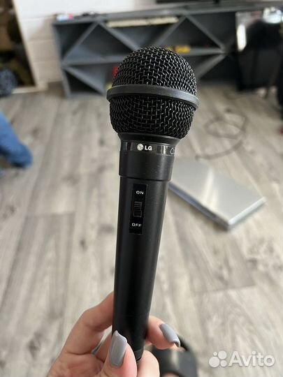 Dvd плеер с караоке lg микрофоном