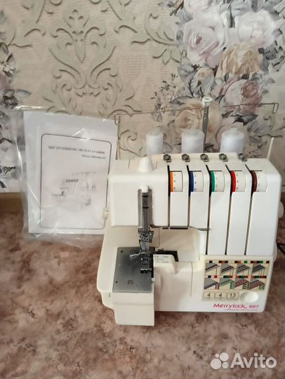 Оверлок 5-ти ниточный merrylock 007
