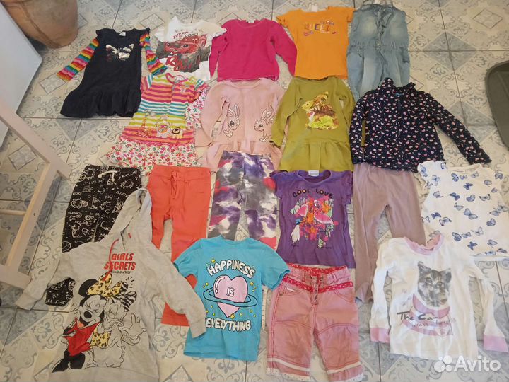 Вещи для девочки пакетом