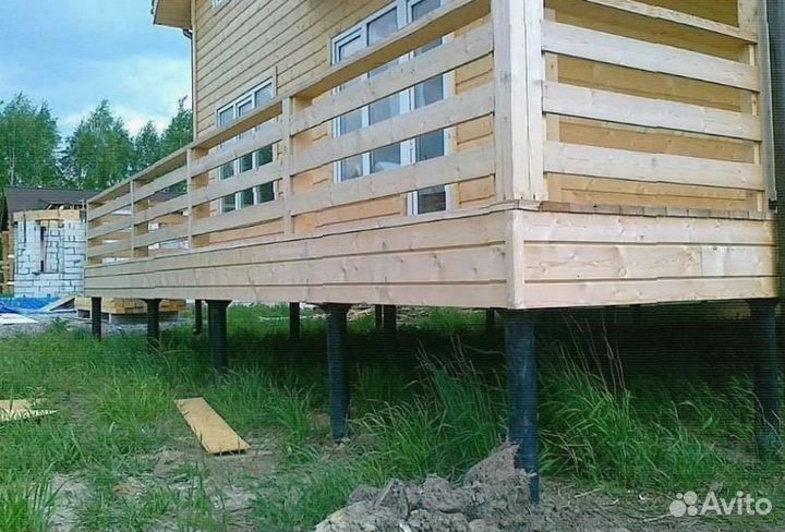 Сваи винтовые для фундамента