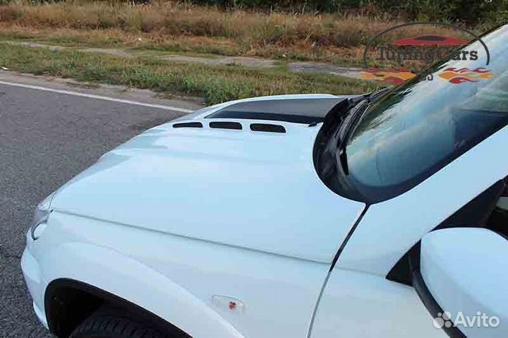 Капот пластиковый DTM на niva chevrolet ваз 2123