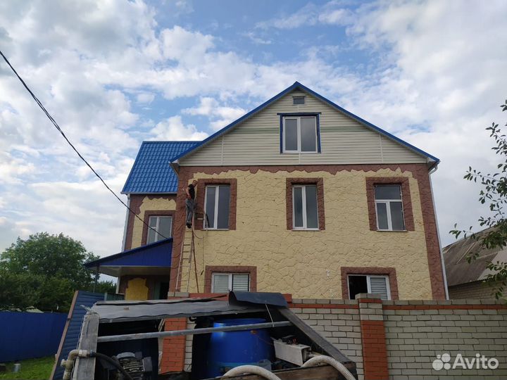 Утепление стен пеноизолом. Утепление дома эковатой