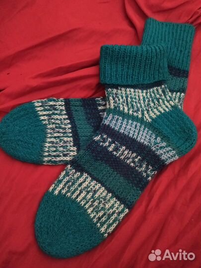 Носки вязаные ручной работы