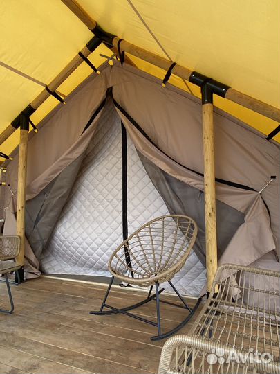 Сафари-тент 8*4 (6*4) зимний, утепленный