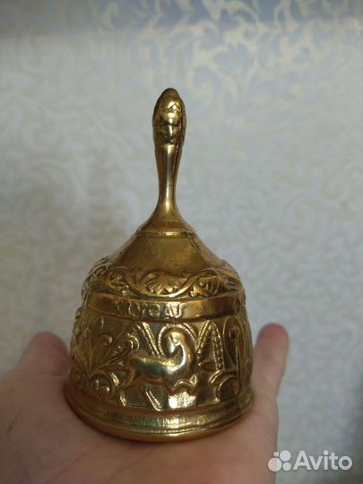 Колокольчик бронза