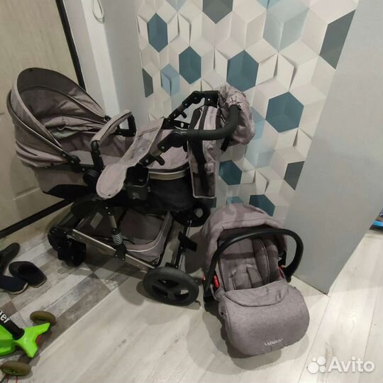Коляска Luxmom 3 в 1