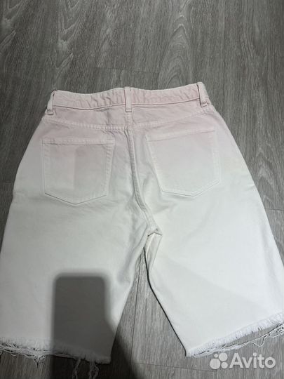 Джинсовые шорты zara 38