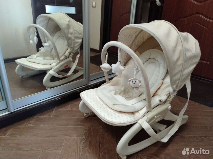 Шезлонг - качели Jetem для младенцев