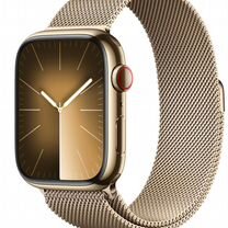 Apple Watch S7 Steel 45mm Gold