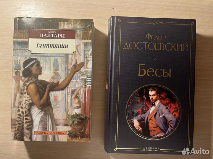 Книги «бесы» и «египтянин»