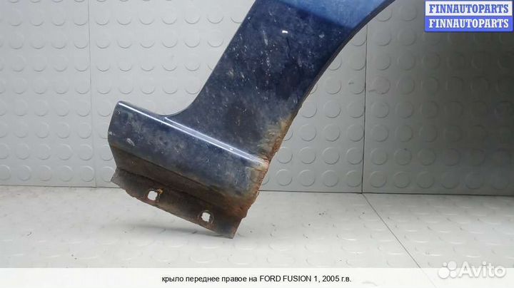 Крыло перед/право Ford Fusion (JU), 2005 1.4 Дизель