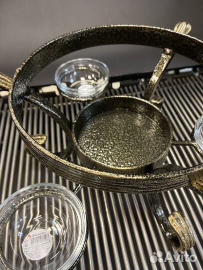 Подставка под садж с соусницами