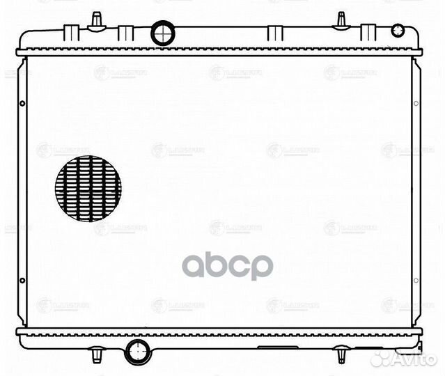 Радиатор охл. для а/м Peugeot 308 (07) /407 Cit