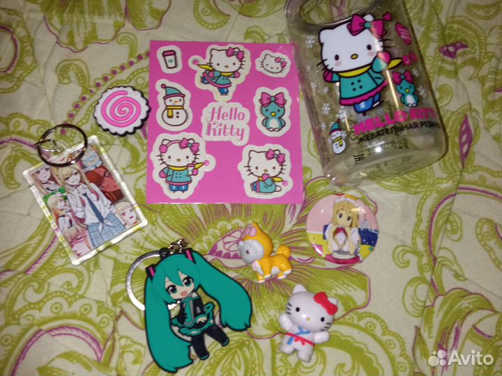 Игрушка фигурка Hello Kitty брелок аниме
