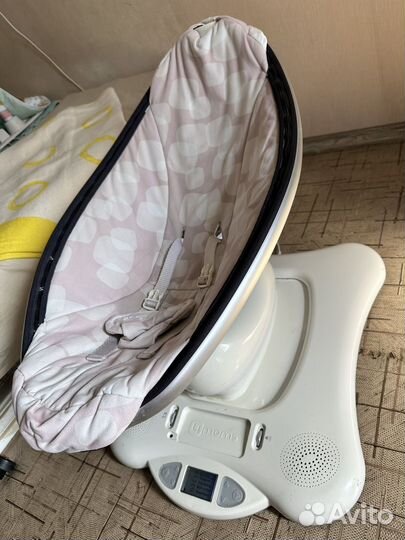 Детские электронные качели для новорожденных 4moms