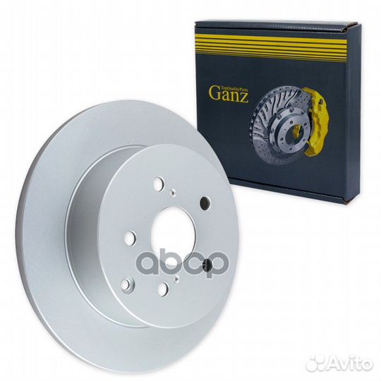 Диск тормозной задний с покрытием toyota: verso